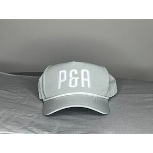 Pins & Aces P&A Olive Green Snapback Hat - Embroidered Logo - Adjustable Fit
